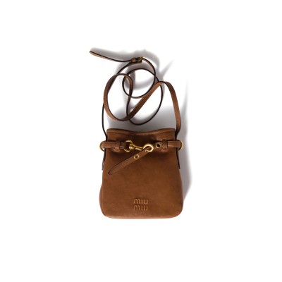 MIU MIU NAPPA LEATHER POUCH 5NR461 (19*17*4.5cm)